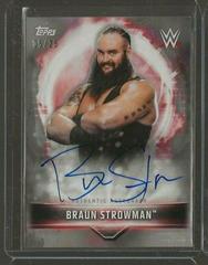 Braun Strowman [Silver] #A-BS Wrestling Cards 2019 Topps WWE Road to Wrestlemania Autographs Prices
