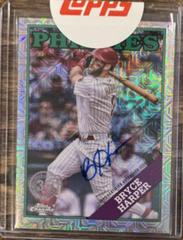 Bryce Harper [Autograph] #T88C-23 Baseball Cards 2023 Topps Silver Pack 1988 Chrome Prices