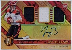 Joe Burrow [Rookie Jersey Autograph Triple] #272 Football Cards 2020 Panini Gold Standard Prices