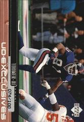 Amani Toomer [Exclusives Silver] #143 Football Cards 1999 Upper Deck Prices