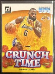 LeBron James [Press Proof] Basketball Cards 2022 Panini Donruss Crunch Time Prices
