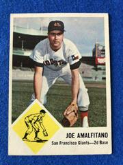Joe Amalfitano #36 Baseball Cards 1963 Fleer Prices