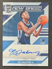GG Jackson II #22 Basketball Cards 2023 Donruss Elite New Breed Autograph Prices