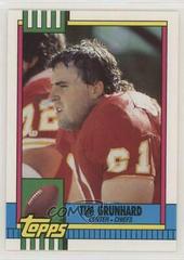 Tim Grunhard #103T Football Cards 1990 Topps Traded Prices