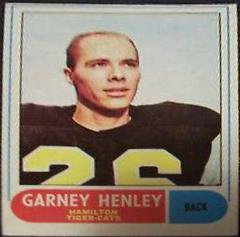 Garney Henley Football Cards 1968 O Pee Chee CFL Prices