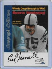 Earl Morrall Football Cards 1999 Sports Illustrated Autograph Collection Prices