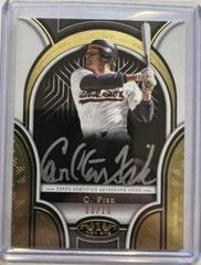 Carlton Fisk [Silver Ink] #PPA-CF Baseball Cards 2023 Topps Tier One Prime Performers Autographs Prices