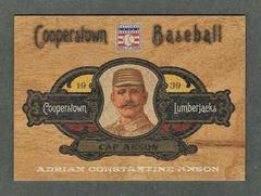 Cap Anson #2 Baseball Cards 2013 Panini Cooperstown Lumberjacks Prices