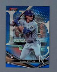 Bobby Witt Jr. [Blue] Baseball Cards 2022 Bowman's Best Prices