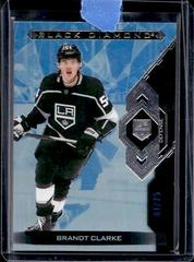 Brandt Clarke [Blue] Hockey Cards 2022 Upper Deck Black Diamond Prices