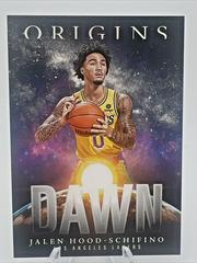 Jalen Hood-Schifino #20 Basketball Cards 2023 Panini Origins Dawn Prices