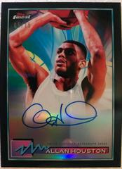 Allan Houston [Black Refractor] #FA-AH Basketball Cards 2021 Topps Finest Autographs Prices