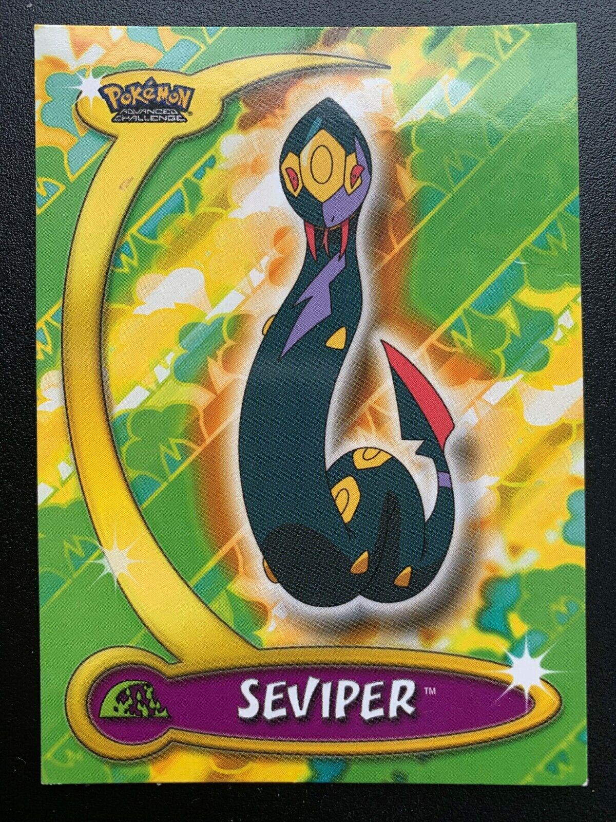 Seviper #61 Pokemon 2004 Topps Advanced Challenge