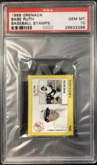 Babe Ruth Baseball Cards 1988 Grenada Baseball Stamps Prices