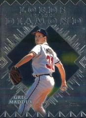 Greg Maddux [Refractor] Baseball Cards 1999 Topps Chrome Lords of the Diamond Prices