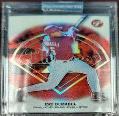 Pat Burrell [Refractor] #11 Baseball Cards 2002 Topps Pristine Prices