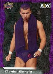 Daniel Garcia [Purple Pyro] Wrestling Cards 2022 Upper Deck AEW Prices