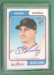 JJ Bleday #ROA-JBY Baseball Cards 2023 Topps Heritage Real One Autographs Prices