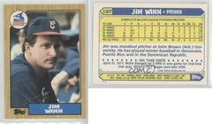 Jim Winn #130T Baseball Cards 1987 Topps Traded Tiffany Prices