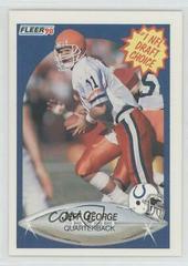 Jeff George #347 Football Cards 1990 Fleer Prices