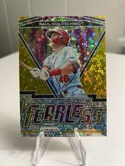 Paul Goldschmidt [Gold Prizm] #FR-13 Baseball Cards 2021 Panini Prizm Fearless Prices