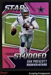 Dak Prescott [Pink] #SS15 Football Cards 2021 Panini Rookies and Stars Studded Prices