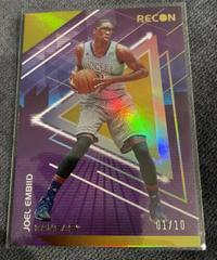 Joel Embiid [Gold] #22 Basketball Cards 2022 Panini Chronicles Draft Picks Recon Prices