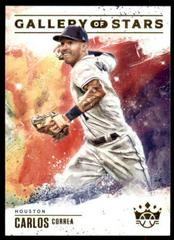 Carlos Correa #GS-3 Baseball Cards 2022 Panini Diamond Kings Gallery of Stars Prices