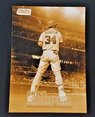 Bryce Harper [5x7 Gold] Baseball Cards 2016 Stadium Club Prices