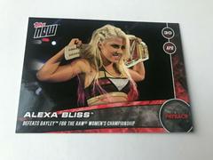 Alexa Bliss Wrestling Cards 2017 Topps Now WWE Prices