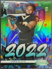 Chris Olave [Green] #2022-9 Football Cards 2022 Panini Certified 2022 Prices