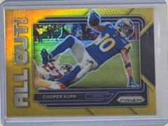Cooper Kupp [Gold] Football Cards 2022 Panini Prizm All Out Prices