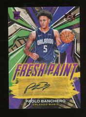 Paolo Banchero #FP-PBO Basketball Cards 2022 Panini Court Kings Fresh Paint Autographs Prices