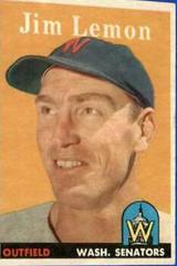Jim Lemon #15 Baseball Cards 1958 Topps Prices