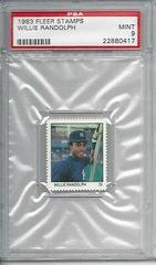 Willie Randolph Baseball Cards 1983 Fleer Stamps Prices