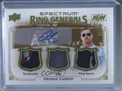 Orange Cassidy [Autograph] Wrestling Cards 2021 Upper Deck AEW Spectrum Ring Generals Relics Prices