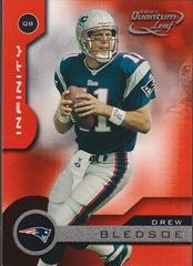 Drew Bledsoe [Infinity Red] #107 Football Cards 2001 Quantum Leaf Prices