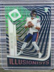 Justin Fields [Sapphire] Football Cards 2021 Panini Illusions Illusionists Prices