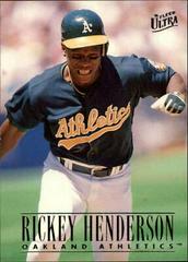 Rickey Henderson Baseball Cards 1996 Ultra Prices