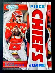 Patrick Mahomes II [Teal] #POG-29 Football Cards 2023 Panini Certified Piece of the Game Prices