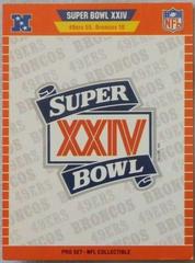Super Bowl XXIV Football Cards 1989 Pro Set Prices