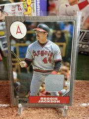 Reggie Jackson [Black] #87BR-RJ Baseball Cards 2022 Topps 1987 Series 2 Relics Prices