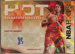 Scottie Barnes [Green] #HSR-SB Basketball Cards 2021 Panini Hoops Hot Signatures Rookies Prices