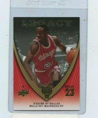 Michael Jordan #71 Basketball Cards 2008 Upper Deck Jordan Legacy Prices