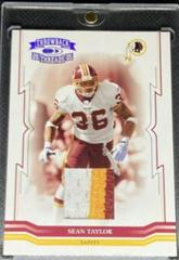 Sean Taylor [Jersey] #147 Football Cards 2005 Panini Donruss Throwback Threads Prices