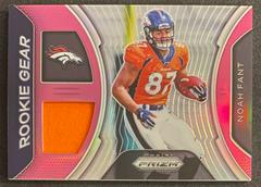 Noah Fant [Pink] Football Cards 2019 Panini Prizm Rookie Gear Prices