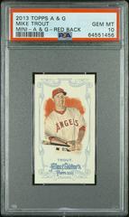 Mike Trout [Mini Allen & Ginter Red Back] Baseball Cards 2013 Topps Allen & Ginter Prices