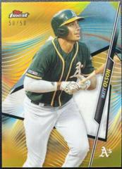 Matt Olson [Gold Refractor] #106 Baseball Cards 2020 Topps Finest Prices