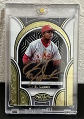 Barry Larkin [Bronze Ink] Baseball Cards 2023 Topps Tier One Autographs Prices