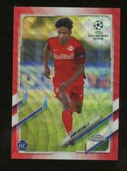 Karim Adeyemi [Red Wave Refractor] #145 Soccer Cards 2021 Topps Chrome UEFA Champions League Prices